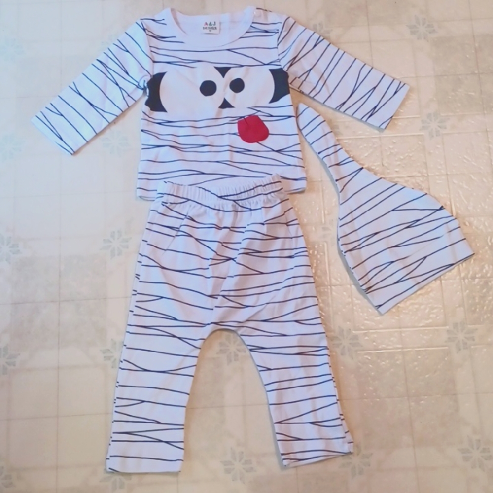 3pcs Baby boy  mummy Costume - Picture 2 of 3